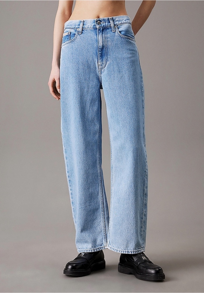 Clothes CALVIN KLEIN JEANS HIGH RISE BARREL JEANS Clothes CALVIN KLEIN JEANS HIGH RISE BARREL JEANS
