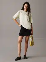 Clothes CALVIN KLEIN JEANS MILANO JERSEY A LINE MINI SKIRT