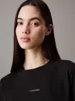 New Collection CALVIN KLEIN JEANS SLIM CROPPED BADGE T-SHIRT