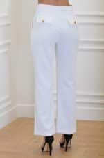 Clothes ELISABETTA FRANCHI CRÊPE SET WITH LOGO PLAQUE