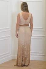 Clothes OPEN FASHION DEGRADED SEQUIN MAXI DRESS