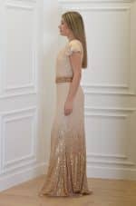 Clothes OPEN FASHION DEGRADED SEQUIN MAXI DRESS