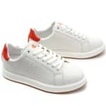 Sales LAUREN RALPH LAUREN AINSLEY LEATHER LOW TOP LACE SNEAKERS