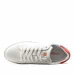 Sales LAUREN RALPH LAUREN AINSLEY LEATHER LOW TOP LACE SNEAKERS