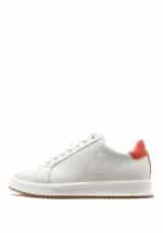 Sales LAUREN RALPH LAUREN AINSLEY LEATHER LOW TOP LACE SNEAKERS