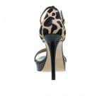 Sales MOURTZI BEIGE GIRAFFE PONYSKIN SANDALS