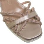 Sales MOURTZI SATURN LEATHER SANDALS