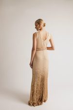 Clothes OPEN FASHION DEGRADED SEQUIN MAXI DRESS