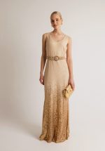 Clothes OPEN FASHION DEGRADED SEQUIN MAXI DRESS