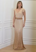 Clothes OPEN FASHION DEGRADED SEQUIN MAXI DRESS