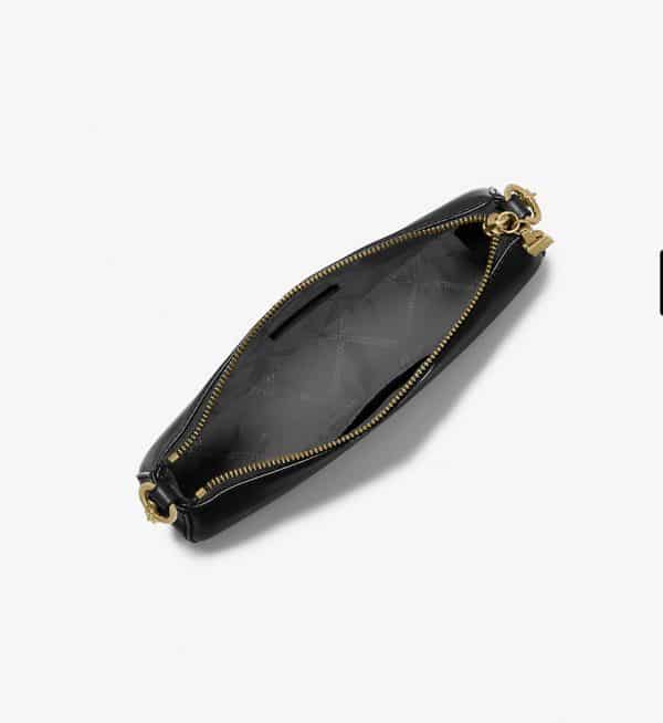 New collection MICHAEL KORS EMPIRE MEDIUM LEATHER CHAIN LINK POCHETTE