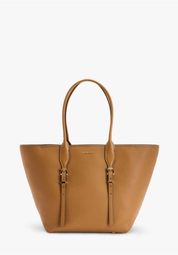 Bags MICHAEL KORS MOORE LARGE PEBBLED LEATHER TOTE BAG