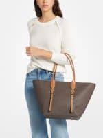 Bags MICHAEL KORS MOORE LARGE SIGNATURE LOGO TOTE BAG