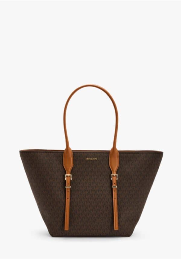 Bags MICHAEL KORS MOORE LARGE SIGNATURE LOGO TOTE BAG
