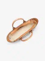 Bags MICHAEL KORS MOORE SMALL SIGNATURE LOGO SATCHEL