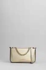 Bags MICHAEL KORS SMALL PALE GOLD CONVERTIBLE CROSSBODY POUCHETTE