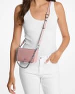 Sales MICHAEL KORS BRYANT SMALL PEBBLED LEATHER CONVERTIBLE POCHETTE