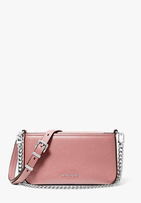 Sales MICHAEL KORS BRYANT SMALL PEBBLED LEATHER CONVERTIBLE POCHETTE