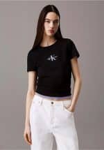 New Collection CALVIN KLEIN JEANS SLIM MONOGRAM T-SHIRT
