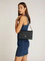 shoulder bag CALVIN KLEIN JEANS FORGED SHOULDER BAG