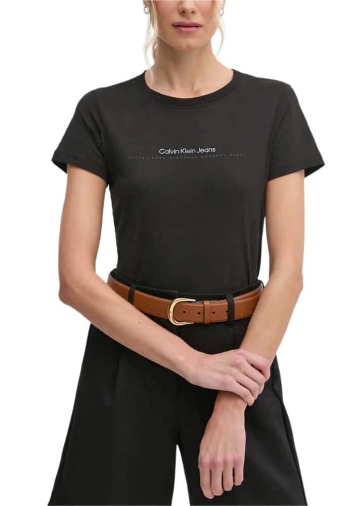 New Collection CALVIN KLEIN JEANS INSTITUTION T-SHIRT New Collection CALVIN KLEIN JEANS INSTITUTION T-SHIRT
