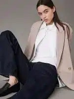 New Collection CALVIN KLEIN JEANS RELAXED DOUBLE BREASTED BLAZER