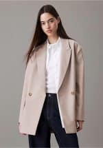 New Collection CALVIN KLEIN JEANS RELAXED DOUBLE BREASTED BLAZER