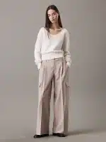 Clothing CALVIN KLEIN JEANS RELAXED TAILORED CARGO TROUSERS