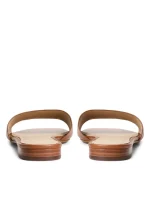 Flats LAUREN RALPH LAUREN EVERLEY CALFSKIN SLIDE