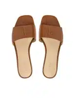 Flats LAUREN RALPH LAUREN EVERLEY CALFSKIN SLIDE