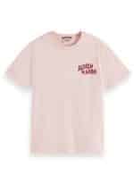 Clothes SCOTCH & SODA REGULAR FIT T-SHIRT WITH FRONT AND BACK ARTWORK