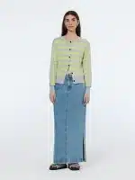 Clothes SCOTCH & SODA CREW NECK RELAXED CARDIGAN