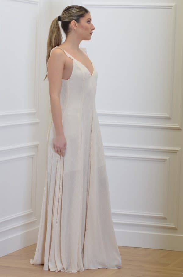 Clothes CKONTOVA VANILLA FLARED LONG DRESS