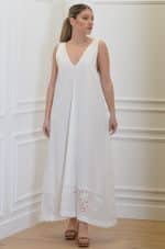 Sales CKONTOVA LACE BORDER DRESS