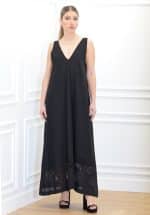 New collection CKONTOVA LACE BORDER DRESS