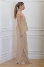 Sales CKONTOVA BEIGE LENEN FRAYED TOP