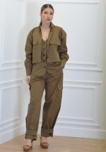 Sales CKONTOVA KHAKI CARGO SET