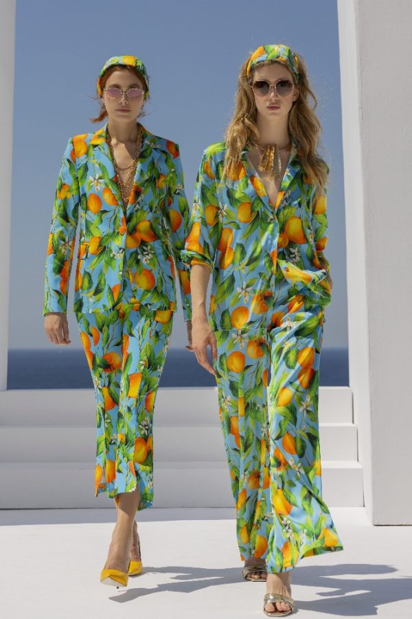 Sales C MANOLO ORANGES PRINTED SHIRT