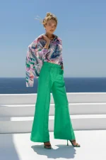 Sales C MANOLO PRINTED MUSLIN SHIRT WITH PRINTED FLOWERS