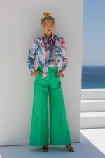 Sales C MANOLO PRINTED MUSLIN SHIRT WITH PRINTED FLOWERS