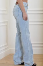 Sales ELISABETTA FRANCHI PALAZZO JEANS WITH LOGO DETAILS