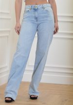 Sales ELISABETTA FRANCHI PALAZZO JEANS WITH LOGO DETAILS