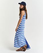 Clothes GANT STRIPED TANK TOP MIDI JERSEY DRESS