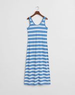 Clothes GANT STRIPED TANK TOP MIDI JERSEY DRESS