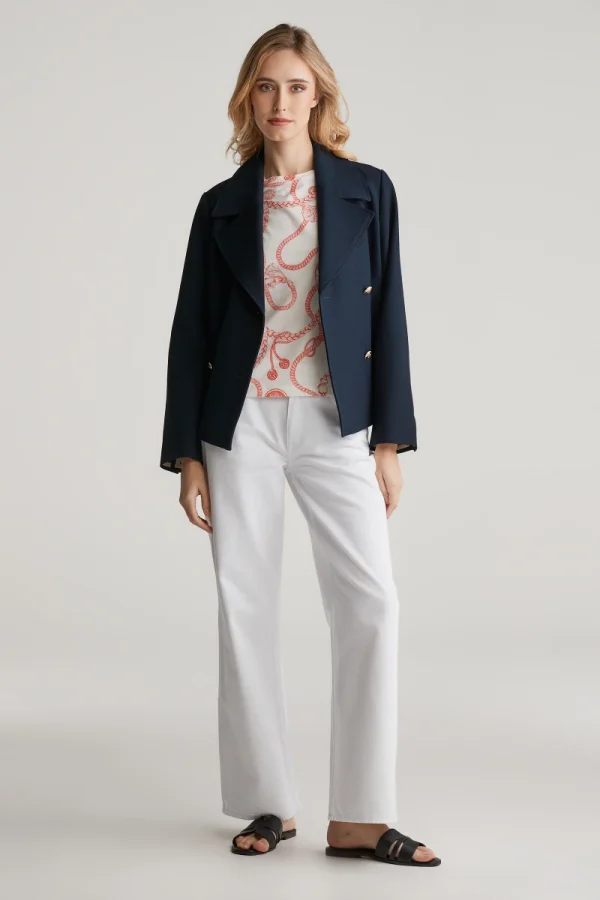 Clothes GANT REG SAILING PRINT SS T-SHIRT