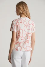 Clothes GANT REG SAILING PRINT SS T-SHIRT