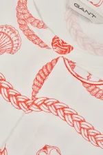 Clothes GANT REG SAILING PRINT SS T-SHIRT