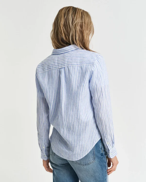 Clothes GANT REGULAR FIT STRIPED LINEN SHIRT
