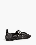Flats CORINA MARY JANE STYLE FLATS IN SHEER MESH
