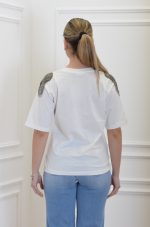 Clothes VICOLO DETAILED SHOULDERS T-SHIRT